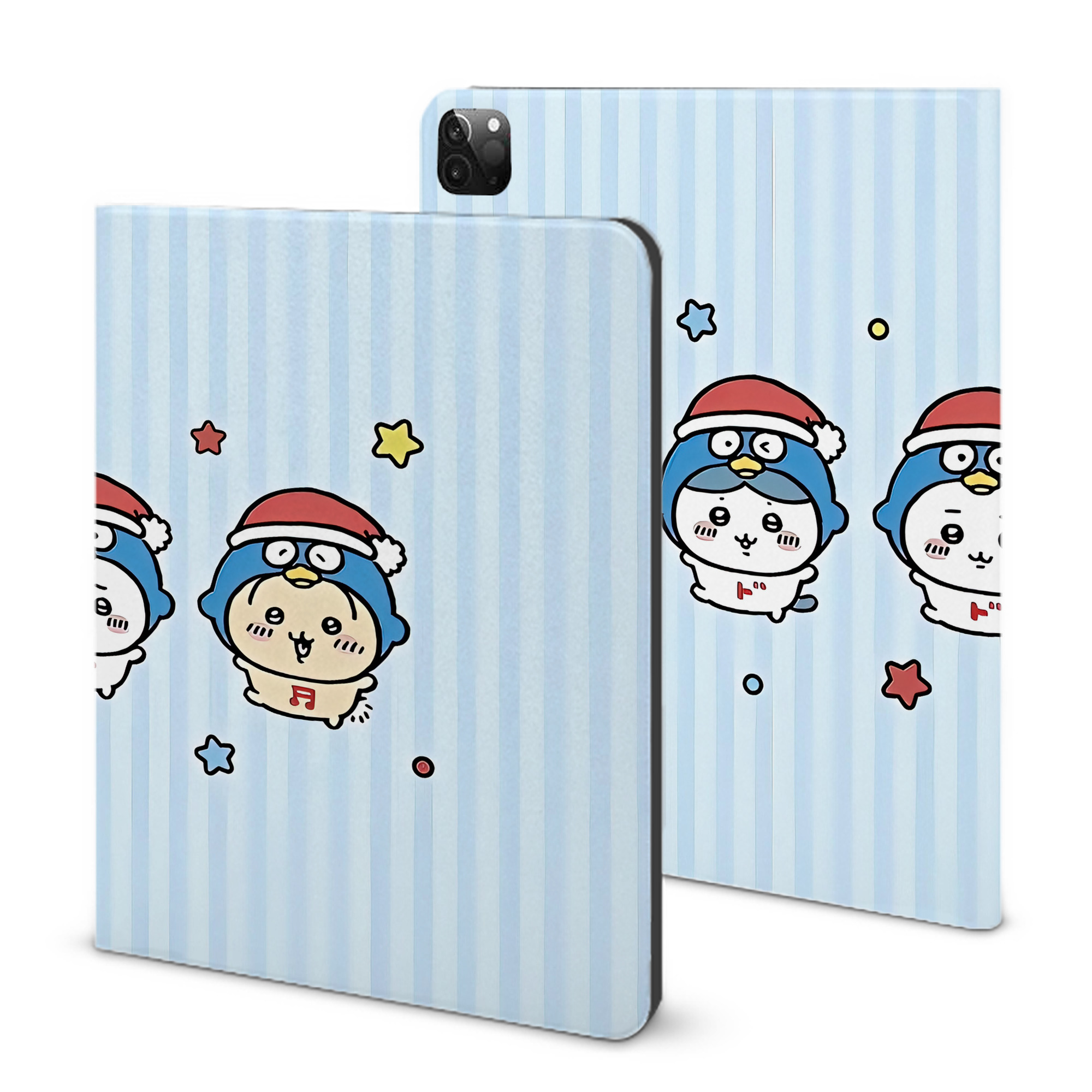 （画像用） ちいかわ Chii-kawa IPadケース ペンホルダー付き ブックスタイルデザイン